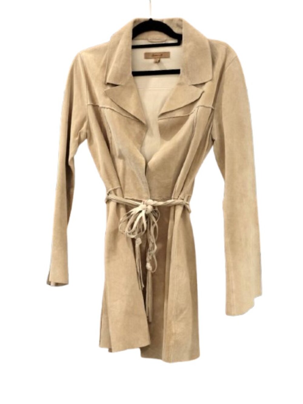 ARDEN B- TAN SUEDE
BELTED TRENCH JACKET
Vintage Y2K Western Size
MEDIUM